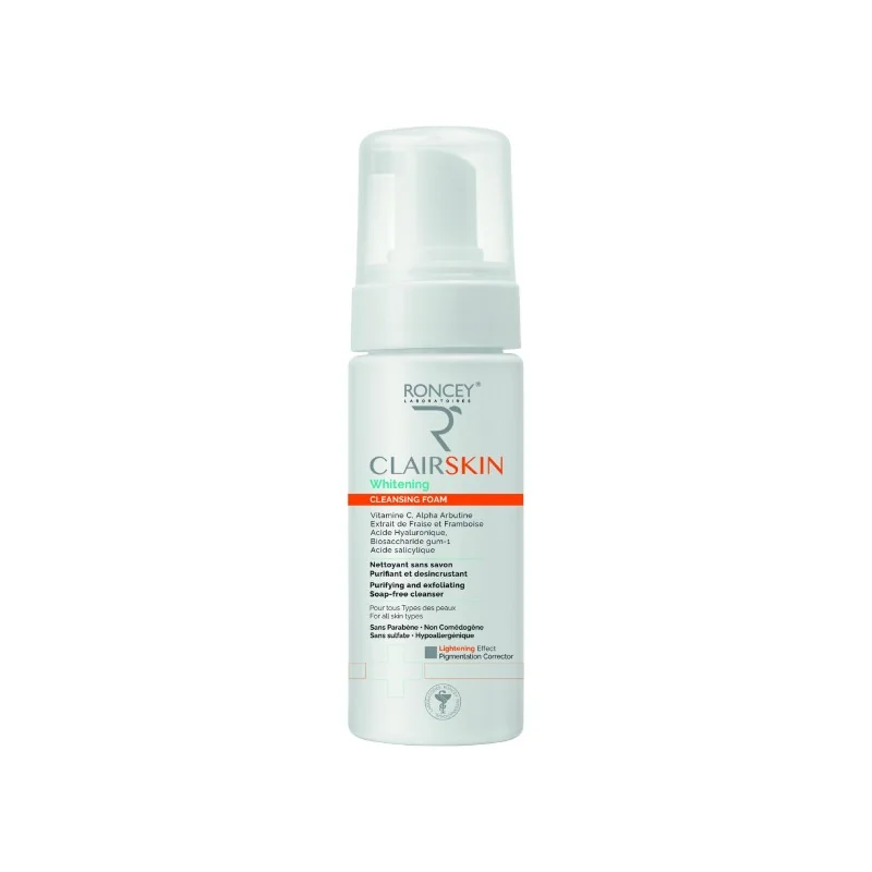 RONCEY CLAIRSKIN MOUSSE NETTOYANTE ECLAIRCISSANTE 150ML