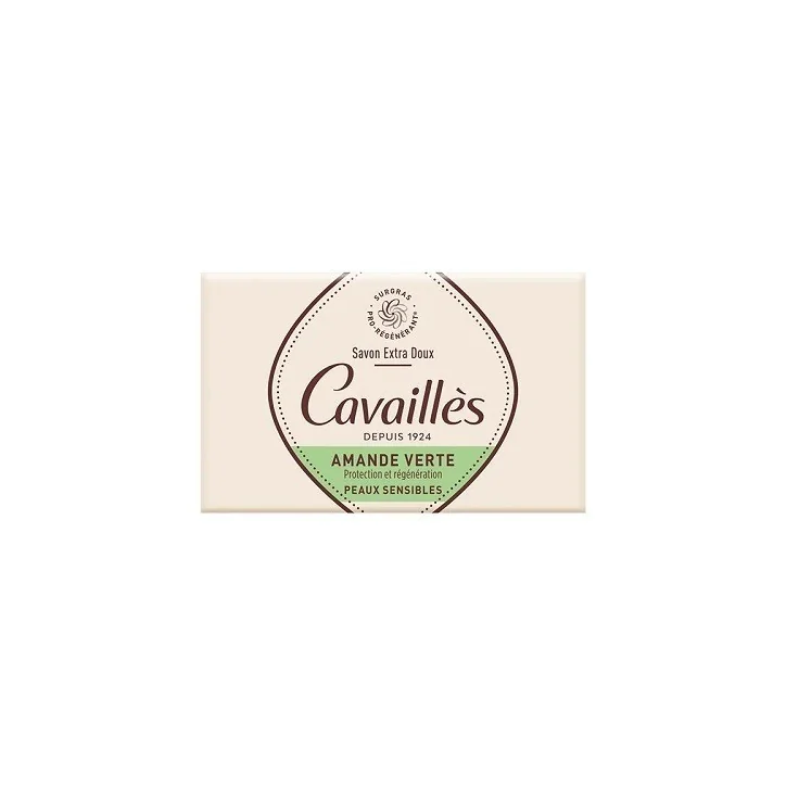 CAVAILLÈS SAVON EXTRA DOUX AMANDE VERTE SURGRAS