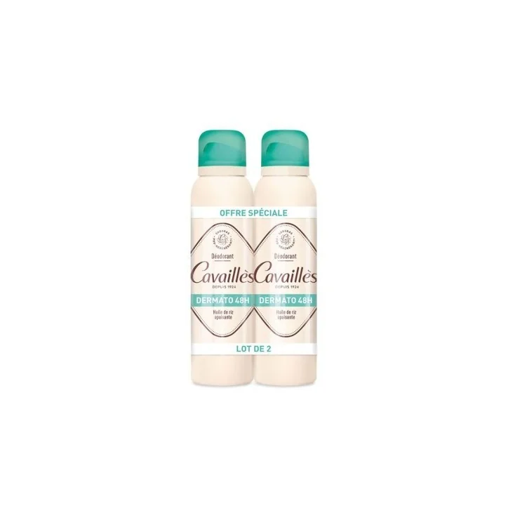 CAVAILLÈS DUO DÉO DERMATO 48H SPRAY