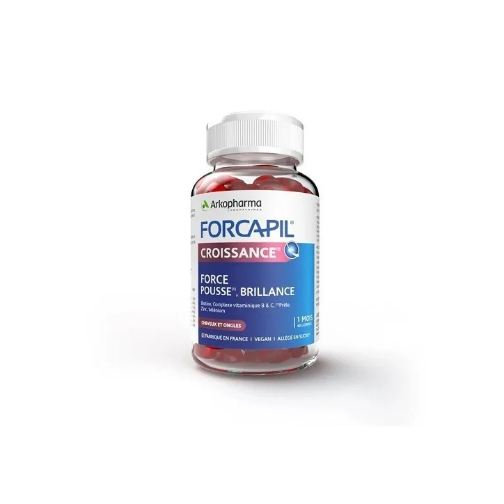 ARKOPHARMA FORCAPIL GUMMIES CROISSANCE B/60