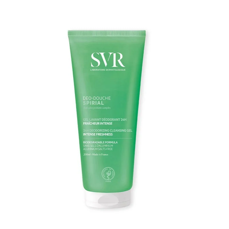 SVR SPIRIAL DEO DOUCHE GEL MOUSSANT DEODORANT 200 ML
