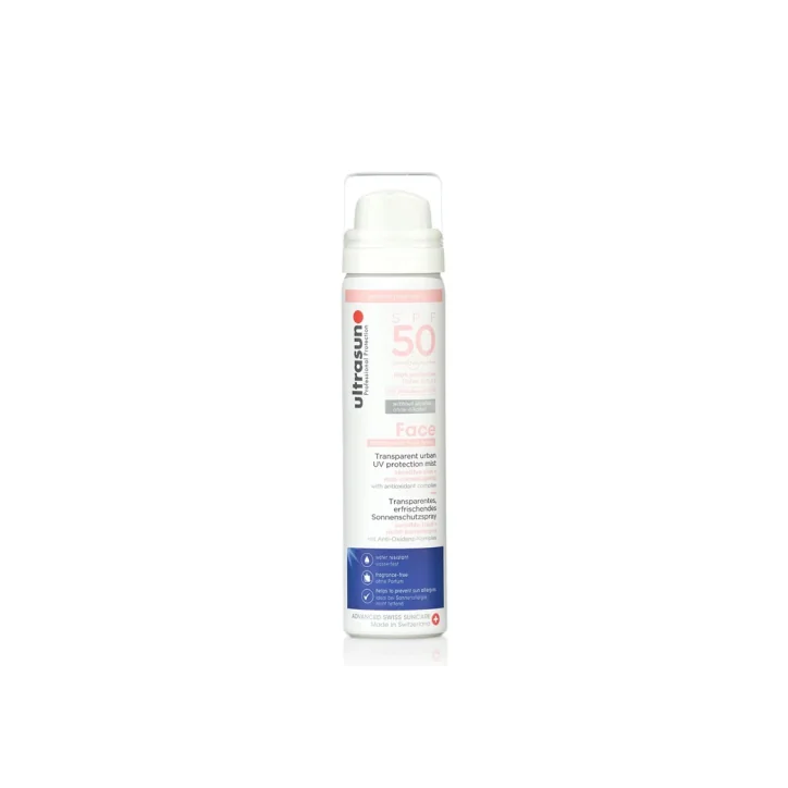ULTRASUN BRUME DE PROTECTION UV FACE & SCALP SPF50 75 ML