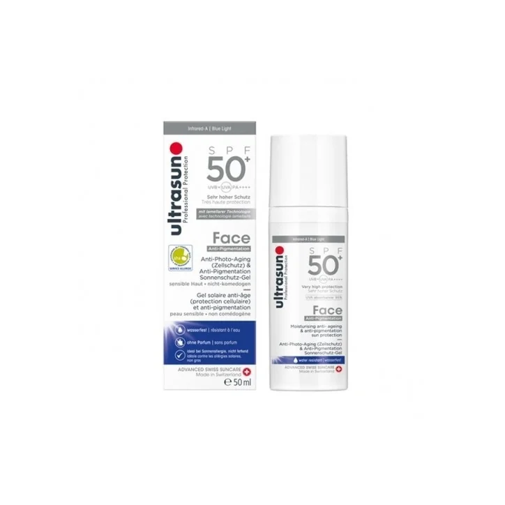 ULTRASUN FACE 50+ ANTI-PIGMENTATION ANTI AGE 50 ML