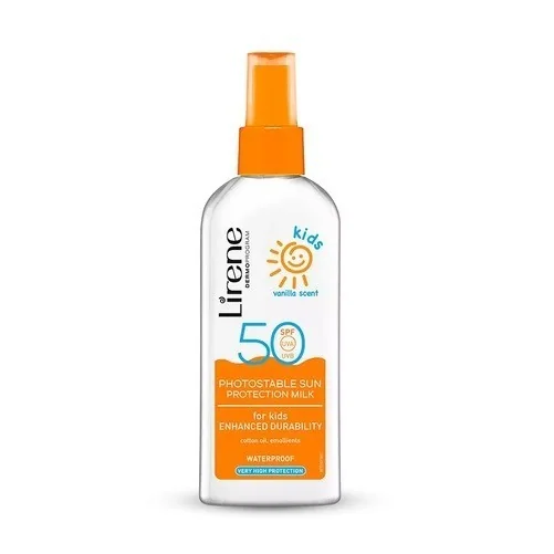 LIRENE ÉCRAN LAIT ENFANT SPF50+ VANILLE