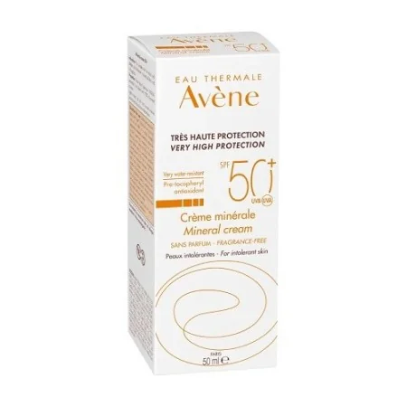AVÈNE SOLAIRE CRÈME MINÉRALE SPF50+