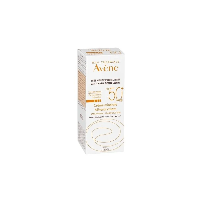 AVÈNE SOLAIRE CRÈME MINÉRALE SPF50+