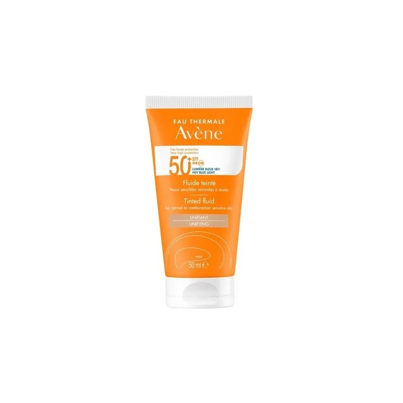 AVÈNE SOLAIRE FLUIDE TEINTÉ SPF50+