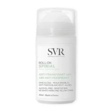 SVR SPIRIAL DÉODORANT ANTI-TRANSPIRANT 48H ROLL-ON