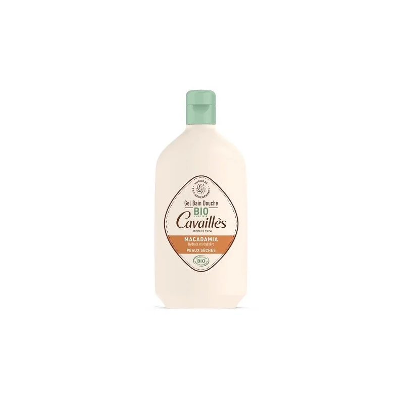 CAVAILLÈS GEL BAIN DOUCHE BIO MACADAMIA 400 ML