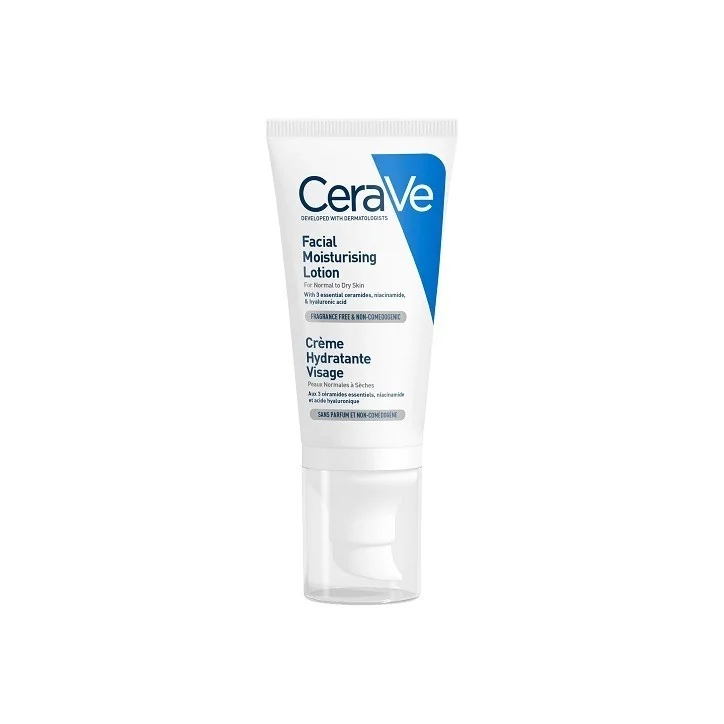 CERAVE CRÈME HYDRATANTE VISAGE PEAU SECHE 52 ML
