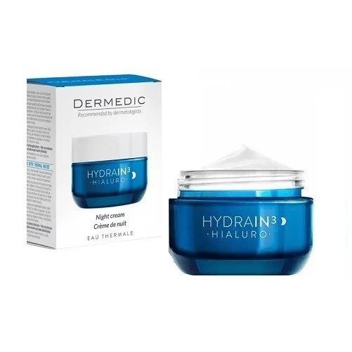 DERMEDIC HYDRAIN 3 CREME DE NUIT HYDRATANTE 55ML
