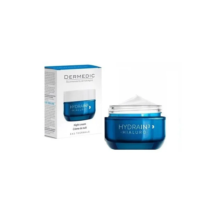 DERMEDIC HYDRAIN 3 CREME DE NUIT HYDRATANTE 55ML