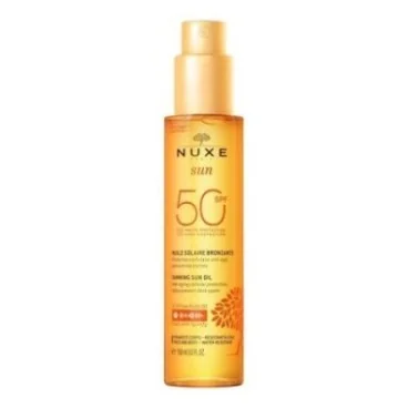 NUXE SUN HUILE SOLAIRE BRONZANTE SPF50