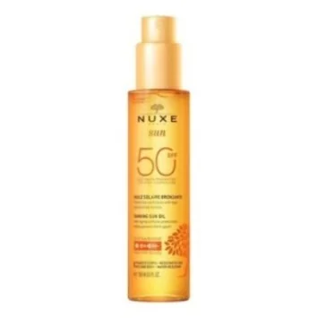 NUXE SUN HUILE SOLAIRE BRONZANTE SPF50