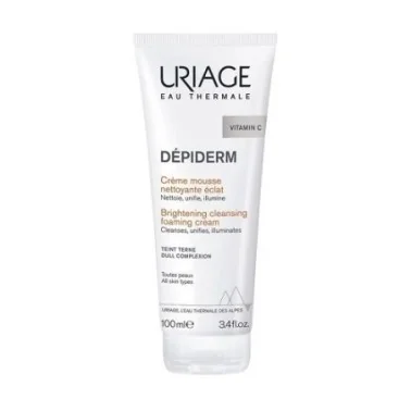URIAGE DEPIDERM CRÈME MOUSSE NETTOYANTE ÉCLAT