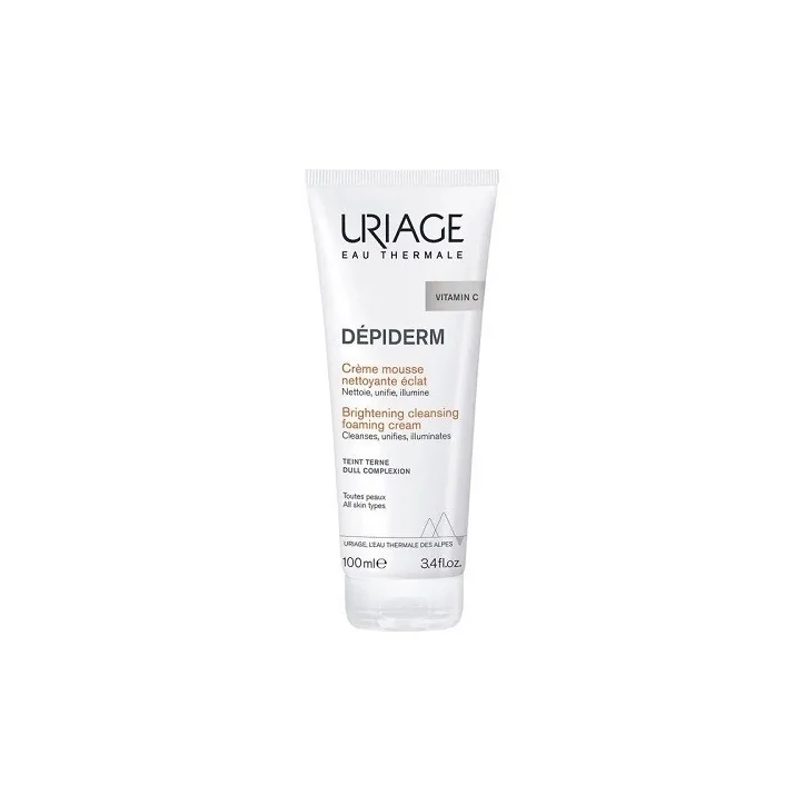 URIAGE DEPIDERM CRÈME MOUSSE NETTOYANTE ÉCLAT