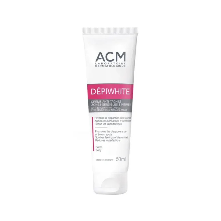 ACM DÉPIWHITE CRÈME ANTI-TACHES ZONES SENSIBLES & INTIMES 50ML