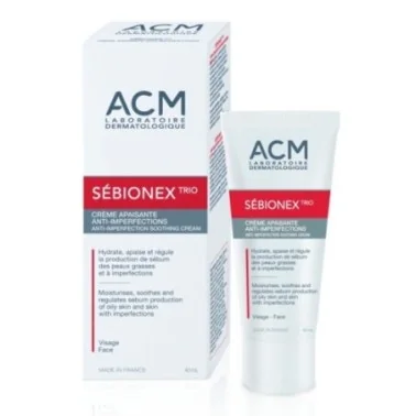 ACM SÈBIONEX TRIO CRÈME APAISANTE 40ML ACM SÈBIONEX TRIO CRÈME APAISANTE 40ML
