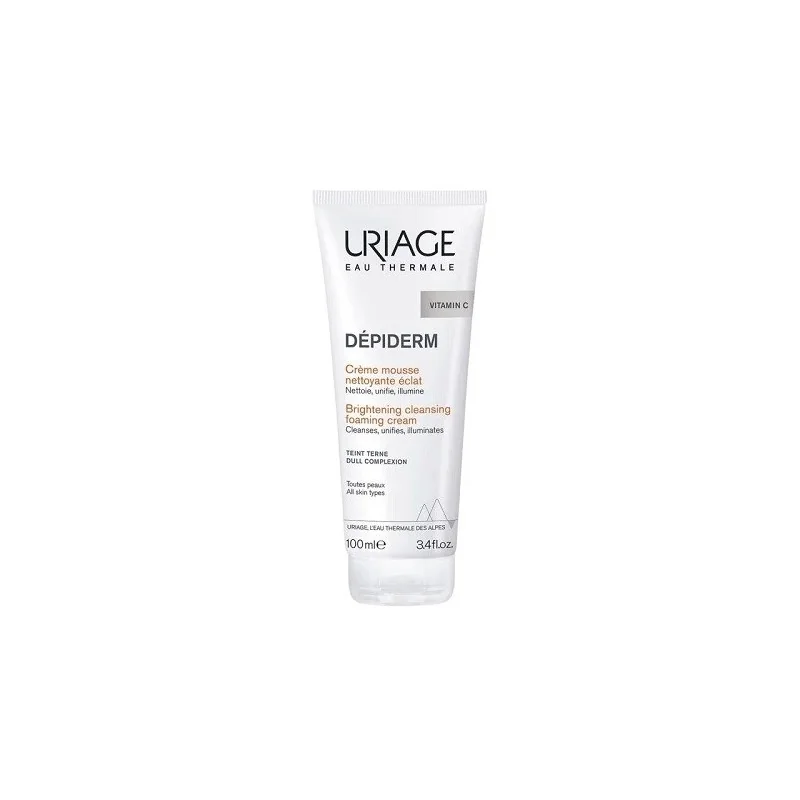 URIAGE DEPIDERM CRÈME MOUSSE NETTOYANTE ÉCLAT