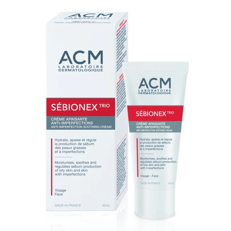 ACM SÈBIONEX TRIO CRÈME APAISANTE 40ML