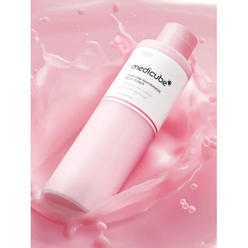 MEDICUBE TONIQUE LACTÉ À LA NIACINAMIDE ROSE PDRN