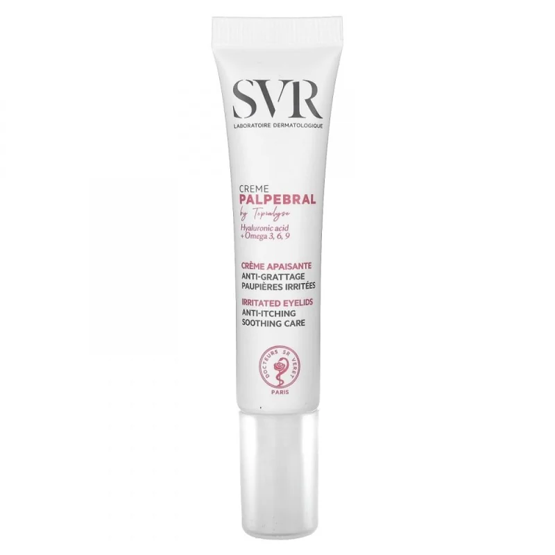 SVR TOPIALYSE PALPEBRAL CREME PAUPIERES IRRITEES 15ML