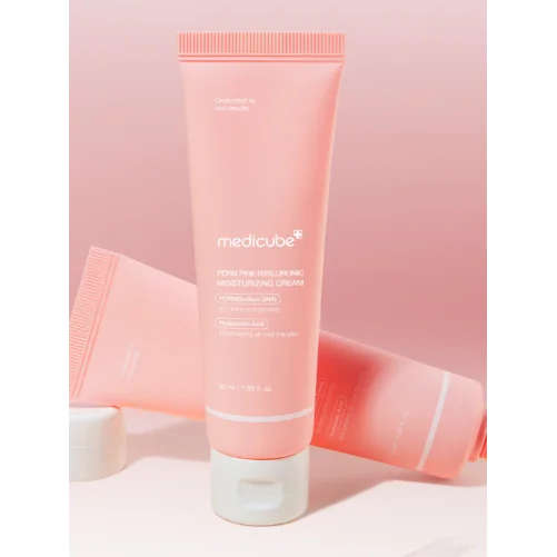 MEDICUBE CRÈME HYDRATANTE HYALURONIQUE ROSE PDRN