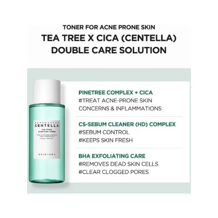 SKIN1004 CENTELLA MADAGASCAR TONIQUE PURIFIANT CENTELLA TEA-TRICA