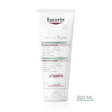 EUCERIN DERMOPURE CRÈME CORPS TRIPLE ACTION