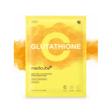 MEDICUBE MASQUE ÉCLAIRCISSANT AU GLUTATHION DEEP VITA C