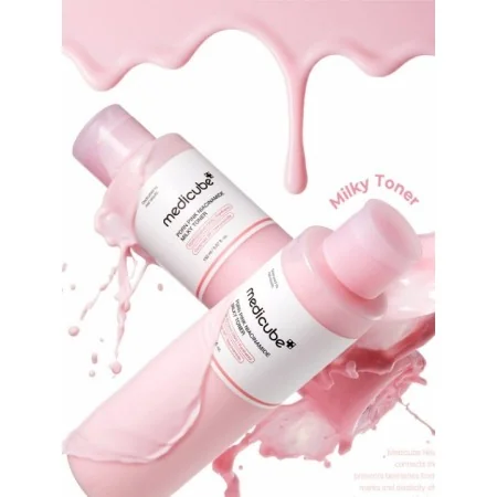 MEDICUBE TONIQUE LACTÉ À LA NIACINAMIDE ROSE PDRN