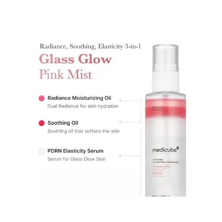 MEDICUBE BRUME DE SÉRUM AU GLUTATHION ROSE PDRN