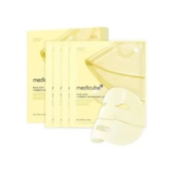 MEDICUBE MASQUE GEL ÉCLAIRCISSANT À L'ACIDE KOJIQUE ET AU CURCUMA