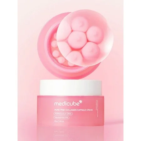 MEDICUBE CRÈME EN CAPSULE DE COLLAGÈNE ROSE PDRN