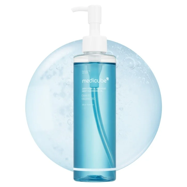 MEDICUBE ZERO PORE BLACKHEAD HUILE NETTOYANTE EN PROFONDEUR