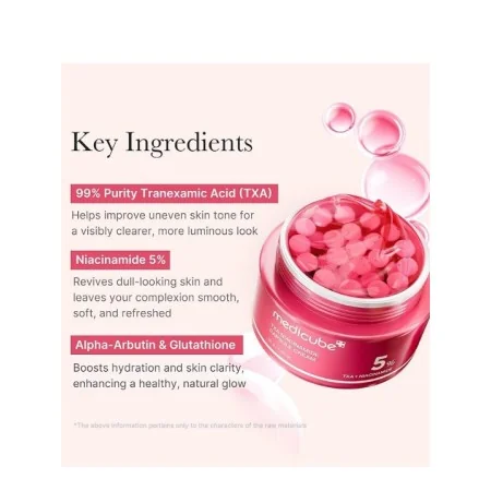 MEDICUBE CRÈME EN CAPSULES DE NIACINAMIDE TXA