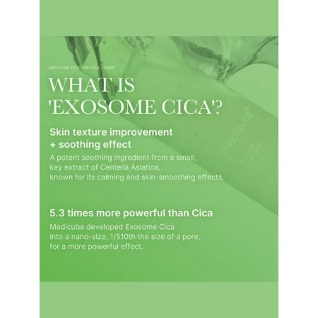 MEDICUBE TONIQUE EXOSOME CICA