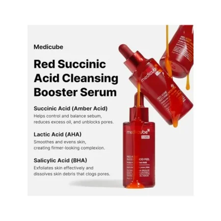 MEDICUBE RED PEELING À L'ACIDE SUCCINIQUE