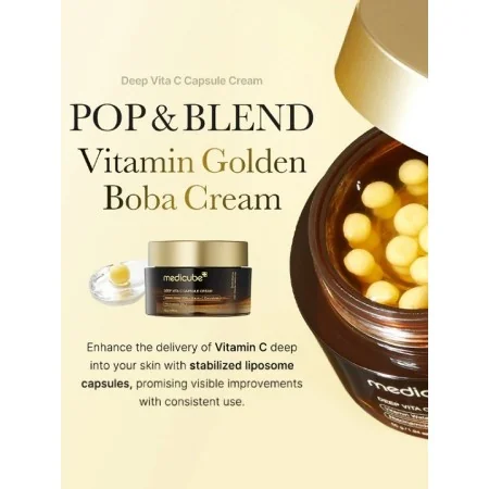 MEDICUBE CRÈME EN CAPSULES DEEP VITA C