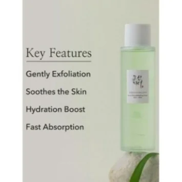 BEAUTY OF JOSEON TONIQUE RAFRAÎCHISSANT À LA PRUNE VERTE : AHA + BHA