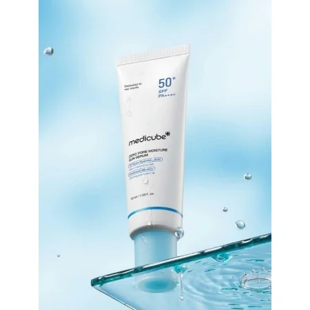 MEDICUBE ZERO PORE SÉRUM SOLAIRE HYDRATANT