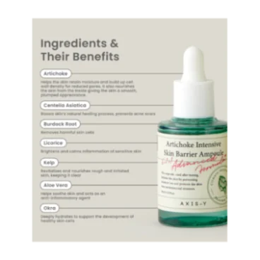 AXIS-Y AMPOULE BARRIÈRE CUTANÉE INTENSIVE À L'ARTICHAUT