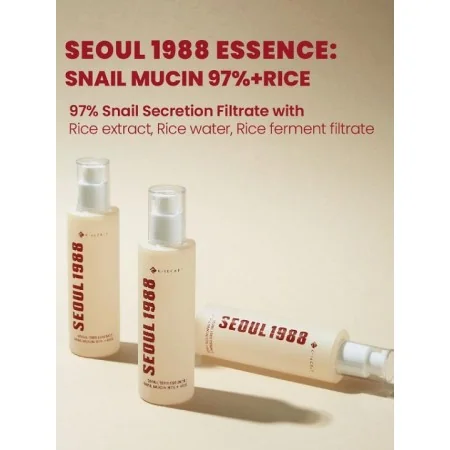 SEOUL 1988 ESSENCE MUCINE D'ESCARGOT 97% + RIZ