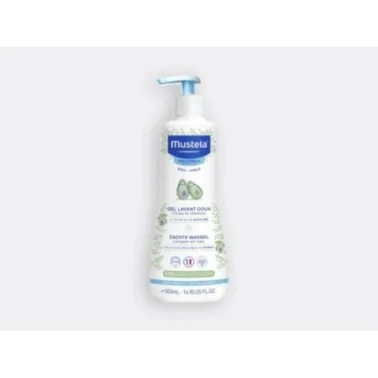 MUSTELA GEL LAVANT DOUX BÉBÉ À L'AVOCAT BIO 500ML