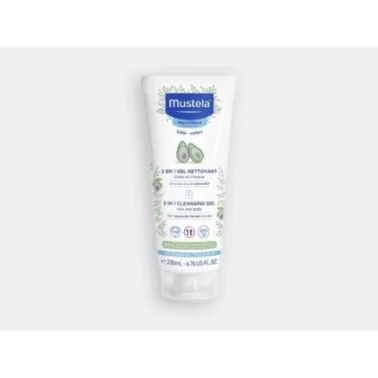 MUSTELA GEL NETTOYANT 2 EN 1 BÉBÉ À L'AVOCAT BIO MUSTELA GEL NETTOYANT 2 EN 1 BÉBÉ À L'AVOCAT BIO
