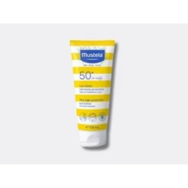 MUSTELA LAIT SOLAIRE TRÈS HAUTE PROTECTION SPF 50+ 100ML