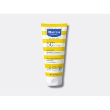 MUSTELA LAIT SOLAIRE TRÈS HAUTE PROTECTION SPF 50+ 100ML