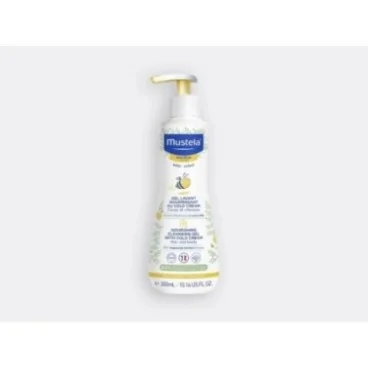 MUSTELA GEL LAVANT NOURRISSANT AU COLD CREAM À LA CIRE D'ABEILLE BIO