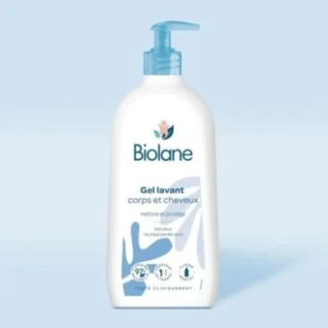 BIOLANE GEL LAVANT CORPS ET CHEVEUX 2 EN 1 350ML