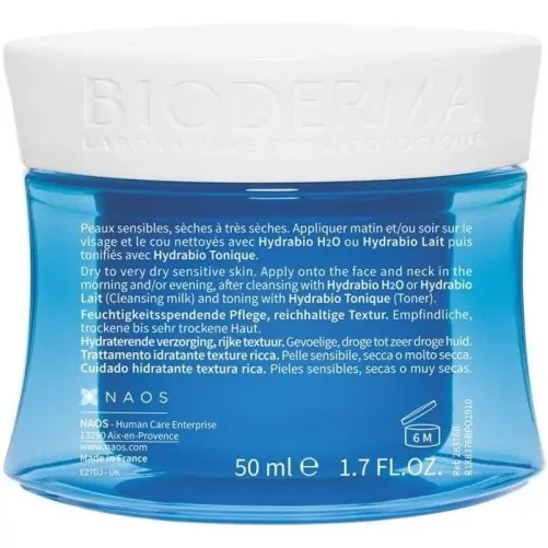 BIODERMA HYDRABIO CRÈME 50ML